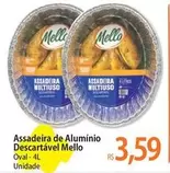 Oferta de De   - Assadeira De Aluminio Descartável por R$3,59 em Atacadão