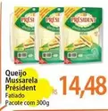 Oferta de President - Queijo Mussarela por R$14,48 em Atacadão