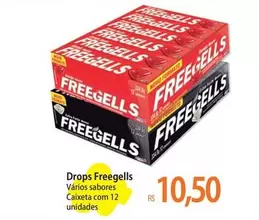 Oferta de Freegells - Drops por R$10,5 em Atacadão