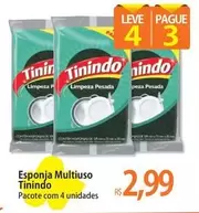 Oferta de Leve - Esponja Multiuso por R$2,99 em Atacadão