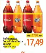 Oferta de Coca-Cola - Refrigerante  E Fanta Laranja por R$17,49 em Atacadão