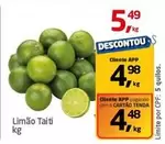 Oferta de Taiti - Limão Taiti por R$5,49 em Tenda Atacado