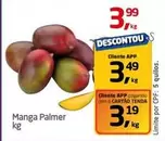 Oferta de 19 - Manga Palmer por R$3,99 em Tenda Atacado