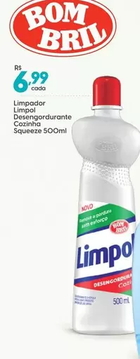 Oferta de Limpol - Limpador Desengordurante Cozinha  por R$6,99 em Rissul