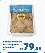 Oferta de Riberalves - Bacalhau Desfiado Macrocephalus por R$79,98 em Sam's Club