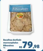 Oferta de Riberalves - Bacalhau Desfiado Macrocephalus por R$79,98 em Sam's Club