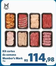 Oferta de Member's Mark - Kit Cortes Da Semana por R$114,98 em Sam's Club