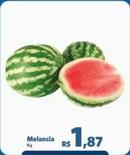 Oferta de Melancia por R$1,87 em Sam's Club