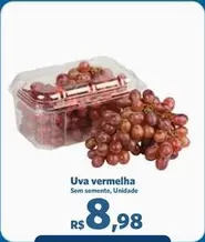 Oferta de Sem semente - Uva Vermelha por R$8,98 em Sam's Club