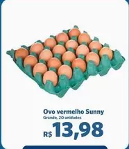 Oferta de Sunny - Ovo Vermelho por R$13,98 em Sam's Club