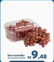 Oferta de Sem semente - Uva Vermelha por R$9,48 em Sam's Club