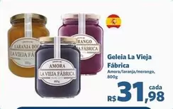 Oferta de Geleia La Vieja por R$31,98 em Sam's Club