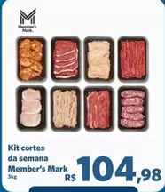 Oferta de Member's Mark - Kit Cortes Da Semana por R$104,98 em Sam's Club