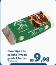 Oferta de Caipira - Ovo Caipira De Galinha Livre De Gaiola por R$9,98 em Sam's Club