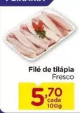 Oferta de De   - Filé De Tilápia por R$5,7 em Carrefour