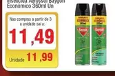 Oferta de Baygon - Inseticida Aerossol  Economico por R$11,49 em Spani Atacadista