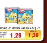 Oferta de Dr. Oetker - Gelatina por R$1,29 em Spani Atacadista