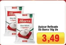 Oferta de Barra - Açúcar Refinado Da por R$3,49 em Spani Atacadista