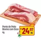 Oferta de De   - Ponta De Peito Bovina Com Osso por R$24,97 em Super Muffato