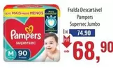 Oferta de Pampers - Fralda Descartável por R$68,9 em Supermercados BH