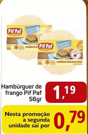 Oferta de De   - Hambúrguer De Frango por R$1,19 em Supermercados ABC