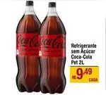 Oferta de Coca-Cola - Refrigerante Sem Açúcar por R$9,49 em Max Atacadista