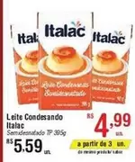 Oferta de Italac - Leite Condesando por R$5,59 em Fort Atacadista