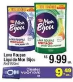 Oferta de Mon Bijou - Lava Roupas Liquido por R$9,99 em Fort Atacadista