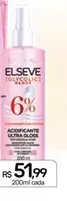 Oferta de L'Oréal - Elseve Acidificante Ultra Gloss por R$51,99 em Drogal