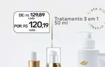 Oferta de Dove - Tratamento 3 Em 1 por R$120,19 em Drogal