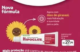 Oferta de Hipoglos - Agora Com Óleo De Girassol: Mais Hidratação E Suavidade Para A Pele por R$27,79 em Drogal