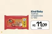 Oferta de Kind Baby - Toalhas Umedecidas por R$11,09 em Drogal