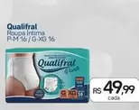 Oferta de Qualifral - Roupa Intima  por R$49,99 em Drogal