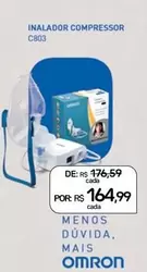 Oferta de Omron - Inalador Compressor por R$164,99 em Drogal