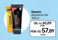 Oferta de Exposis - Repelente Gel por R$57,89 em Drogal