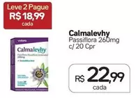 Oferta de Calmalevhy - Passiflora por R$22,99 em Drogal