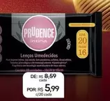 Oferta de Prudence - Lenços Umedecidos por R$5,99 em Drogal