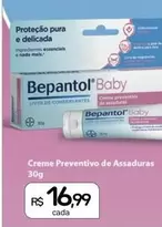 Oferta de Bepantol - Creme Preventivo De Assaduras por R$16,99 em Drogal