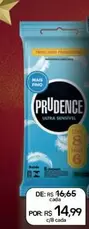 Oferta de Prudence - Ultra Sensive por R$14,99 em Drogal