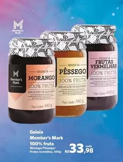 Oferta de Member's Mark - Geleia por R$33,98 em Sam's Club