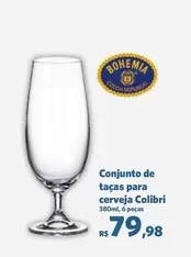 Oferta de Colibri - Conjunto De Taças Para Cerveja por R$79,98 em Sam's Club