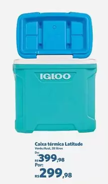 Oferta de Igloo - Caisca Termica Latitude por R$299,98 em Sam's Club