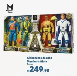 Oferta de Member's Mark - Kit Bonecos De Ação por R$249,98 em Sam's Club