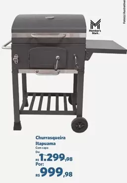 Oferta de Member's Mark - Churrasqueira ItaPuama por R$999,98 em Sam's Club