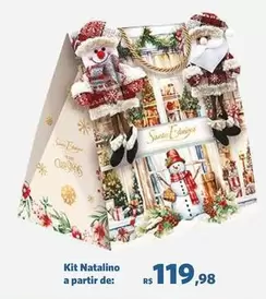 Oferta de Kit Natalino por R$119,98 em Sam's Club