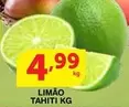 Oferta de Limão Tahiti por R$4,99 em Roldão