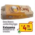 Oferta de Jumbo - Ovos Branco Jumbo King Eggs por R$4,79 em Super Muffato