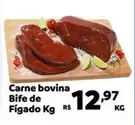 Oferta de Bovina - Carne Bovina Bife De Figado por R$12,97 em Max Atacadista