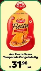 Oferta de Seara - Ave Fiesta Temperada Congelada por R$31,98 em Max Atacadista