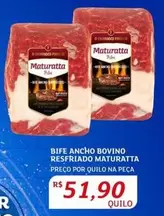 Oferta de Maturatta - Bife Ancho Bovino Resfriado por R$51,9 em Assaí Atacadista